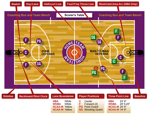 Basketball Court Basketball Court